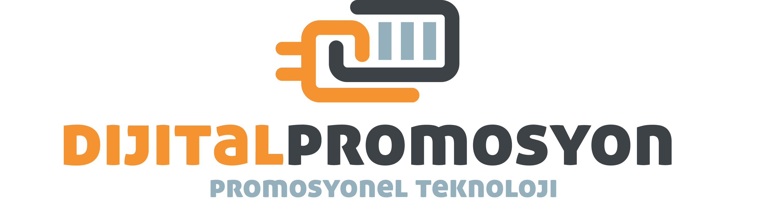 dijital promosyon logo dikey